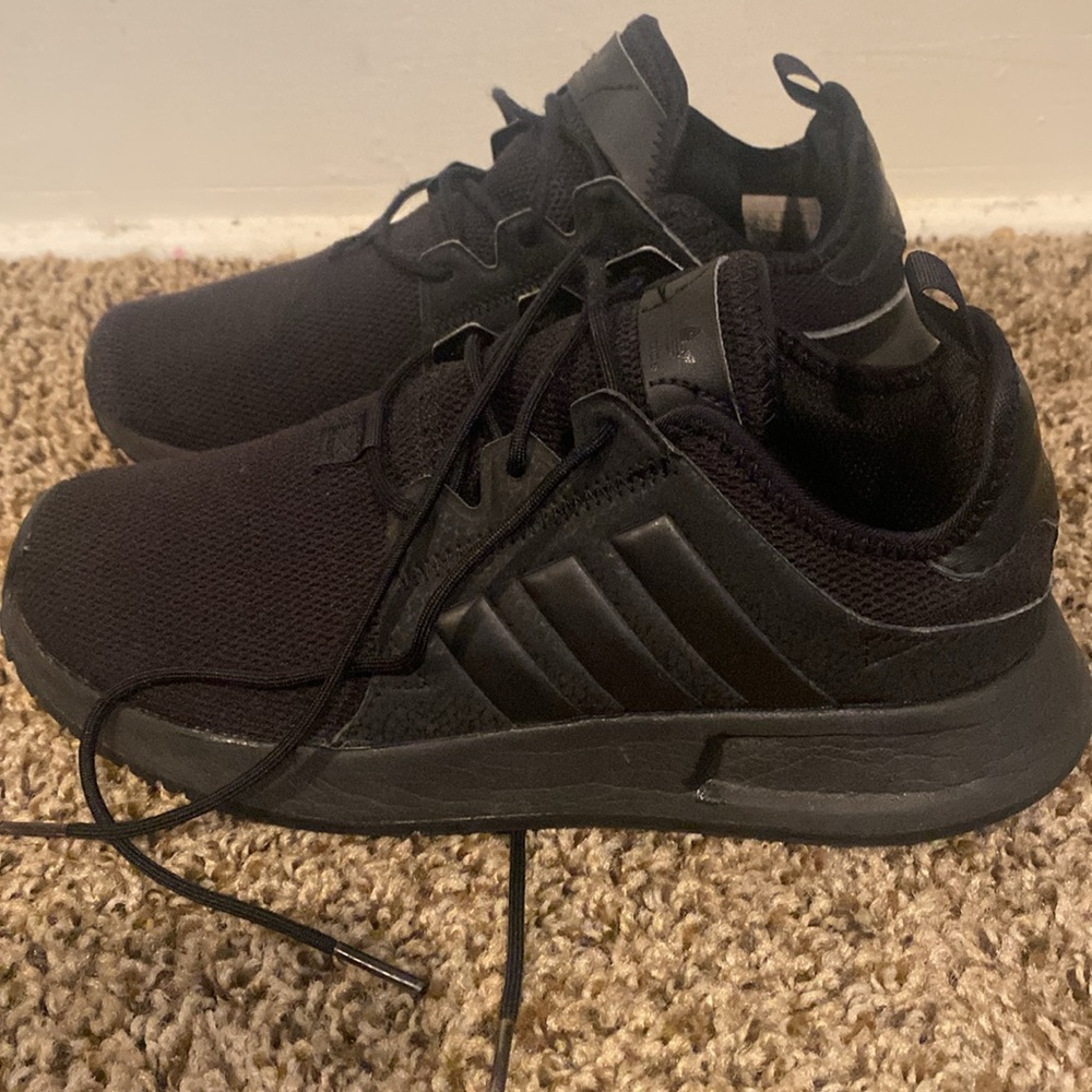 Adidas Black Mesh Sneakers